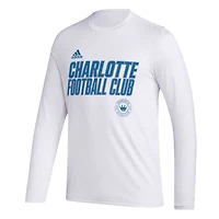 adidas Charlotte FC Jersey Hook AEROREADY Long Sleeve T-Shirt