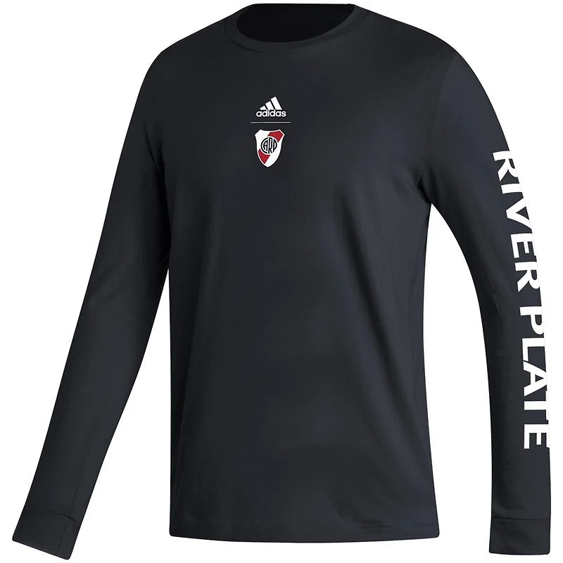 adidas Club Atltico River Plate Team Crest Long Sleeve T-Shirt