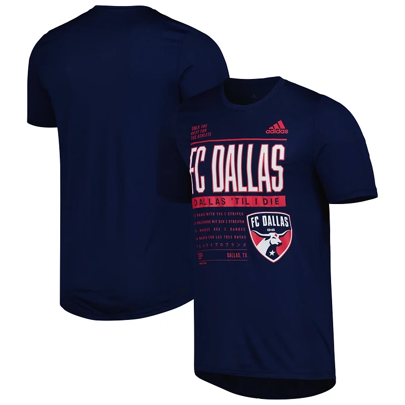 adidas FC Dallas Club DNA Performance T-Shirt
