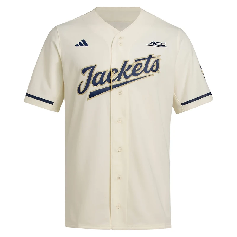 adidas Georgia Tech Yellow Jackets Replica Baseball Jersey