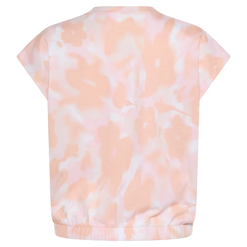 adidas Girls' AOP Elastic Waist T-shirt