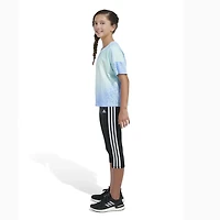 adidas Girls' AOP Loose Box Short Sleeve T-shirt