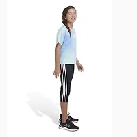 adidas Girls' AOP Loose Box Short Sleeve T-shirt