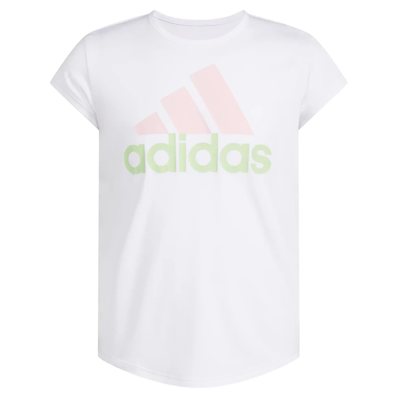 adidas Girls' Essential Polyester Short Sleeve Shirt