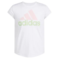 adidas Girls' Essential Polyester Short Sleeve Shirt