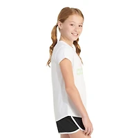 adidas Girls' Essential Polyester Short Sleeve Shirt