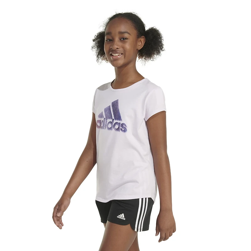 adidas Girls' Essential Short Sleeve Tee