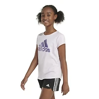 adidas Girls' Essential Short Sleeve Tee