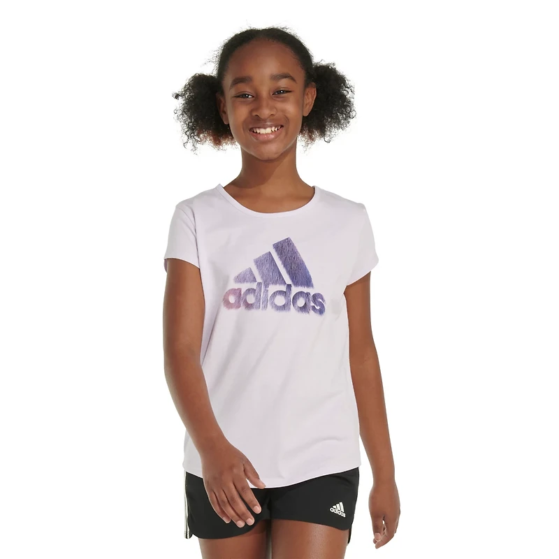 adidas Girls' Essential Short Sleeve Tee