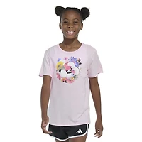 Adidas Girls’ Floral Soccer Regular Fit Graphic T-shirt