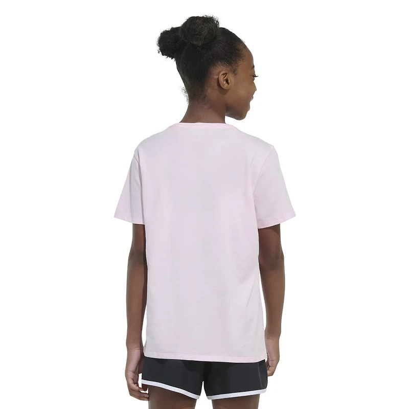 Adidas Girls’ Floral Soccer Regular Fit Graphic T-shirt
