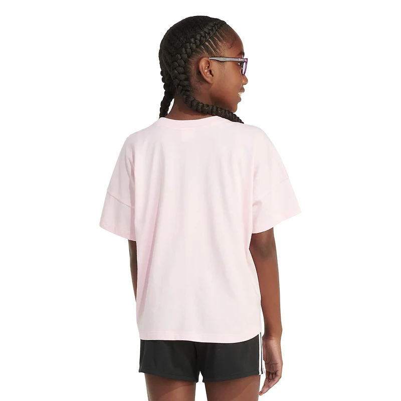 adidas Girls' Loose Box S24 Short Sleeve Shirt