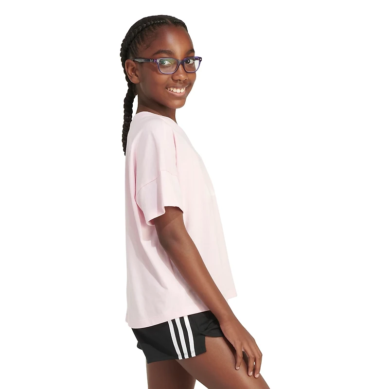 adidas Girls' Loose Box S24 Short Sleeve Shirt