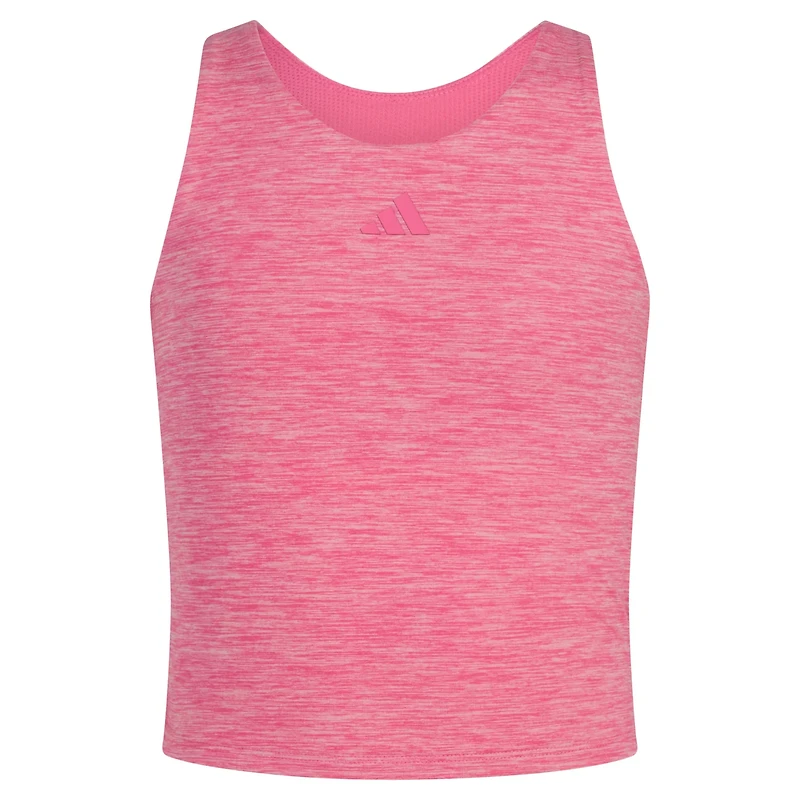 adidas Girls' Melange Training Tank Top