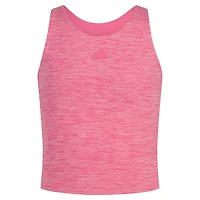 adidas Girls' Melange Training Tank Top
