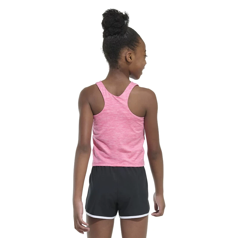 adidas Girls' Melange Training Tank Top