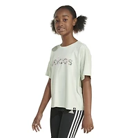 adidas Girls' Printed Loose Box T-shirt