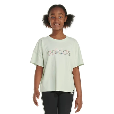 adidas Girls' Printed Loose Box T-shirt
