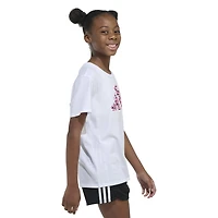 Adidas Girls’ Puff Floral Regular Fit Graphic T-shirt
