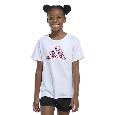 Adidas Girls’ Puff Floral Regular Fit Graphic T-shirt