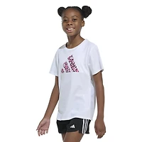 Adidas Girls’ Puff Floral Regular Fit Graphic T-shirt