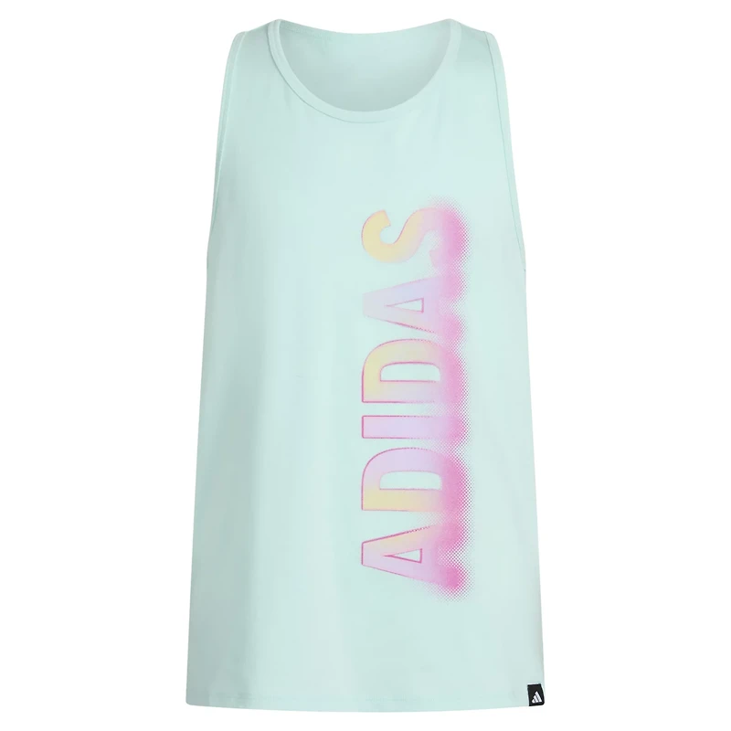 adidas Girls' Racerback Graphic Tank Top