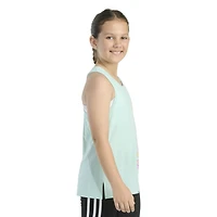 adidas Girls' Racerback Graphic Tank Top