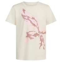 adidas Girls' Regular Fit Butterfly Heather T-shirt