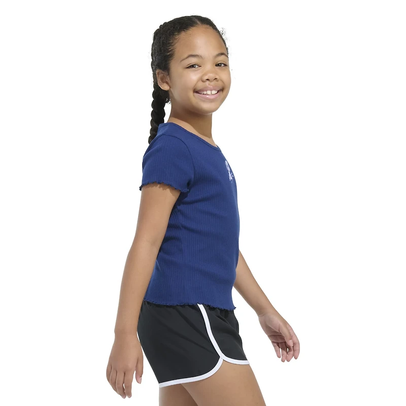 adidas Girls' Rib T-shirt