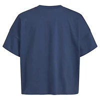 adidas Girls' Short Sleeve Loose Box Tee