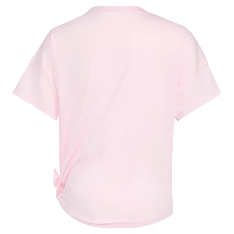adidas Girls' Tie Front Gradient Animal Graphic T-shirt