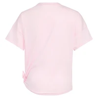 adidas Girls' Tie Front Gradient Animal Graphic T-shirt