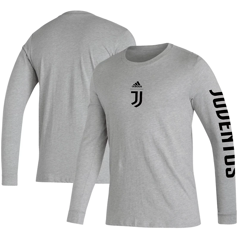 adidas Juventus Team Crest Long Sleeve T-Shirt