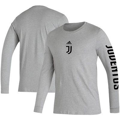 adidas Juventus Team Crest Long Sleeve T-Shirt