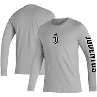 adidas Juventus Team Crest Long Sleeve T-Shirt