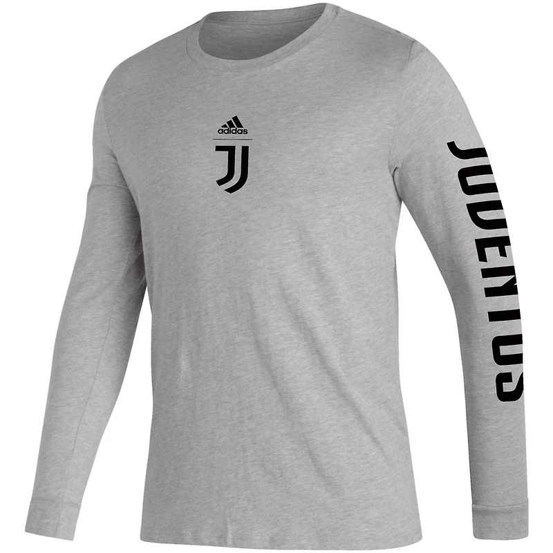 adidas Juventus Team Crest Long Sleeve T-Shirt