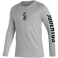 adidas Juventus Team Crest Long Sleeve T-Shirt