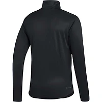 adidas Kansas Jayhawks 2023 Sideline AEROREADY Half-Zip Top