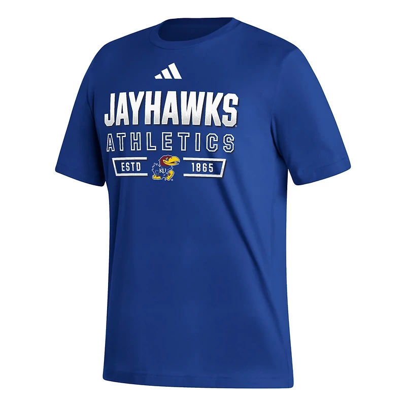 adidas Kansas Jayhawks Head of Class Fresh T-Shirt