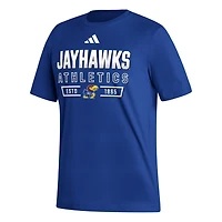 adidas Kansas Jayhawks Head of Class Fresh T-Shirt
