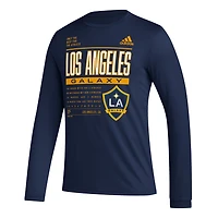 adidas LA Galaxy Club DNA Long Sleeve AEROREADY T-Shirt