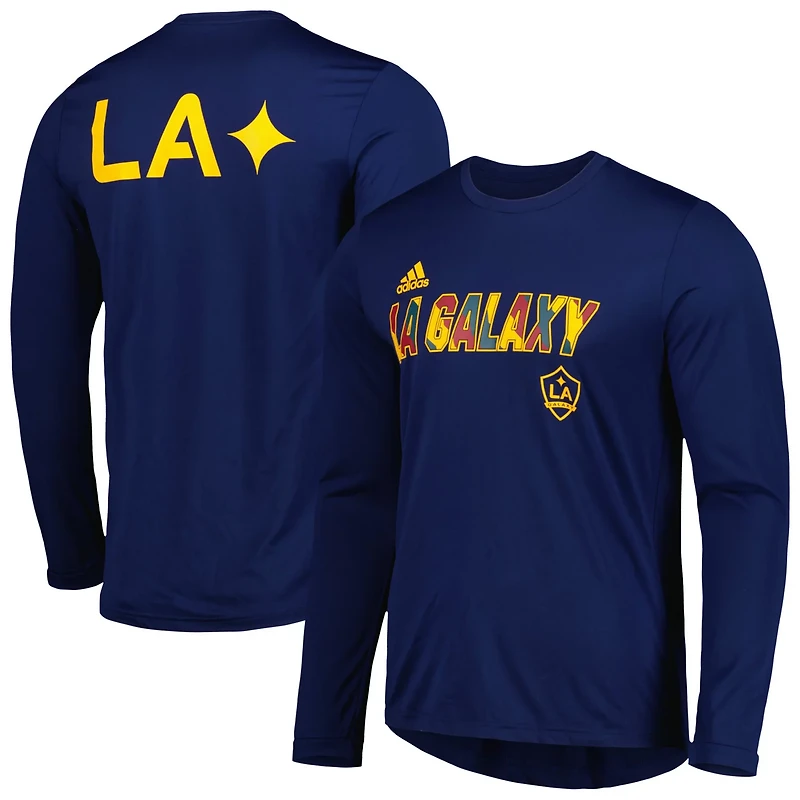 adidas LA Galaxy Jersey Hook AEROREADY Long Sleeve T-Shirt