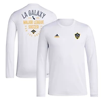 adidas LA Galaxy Local Stoic Long Sleeve T-Shirt