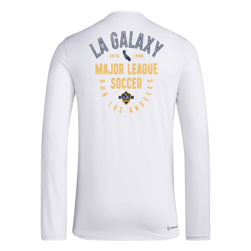 adidas LA Galaxy Local Stoic Long Sleeve T-Shirt