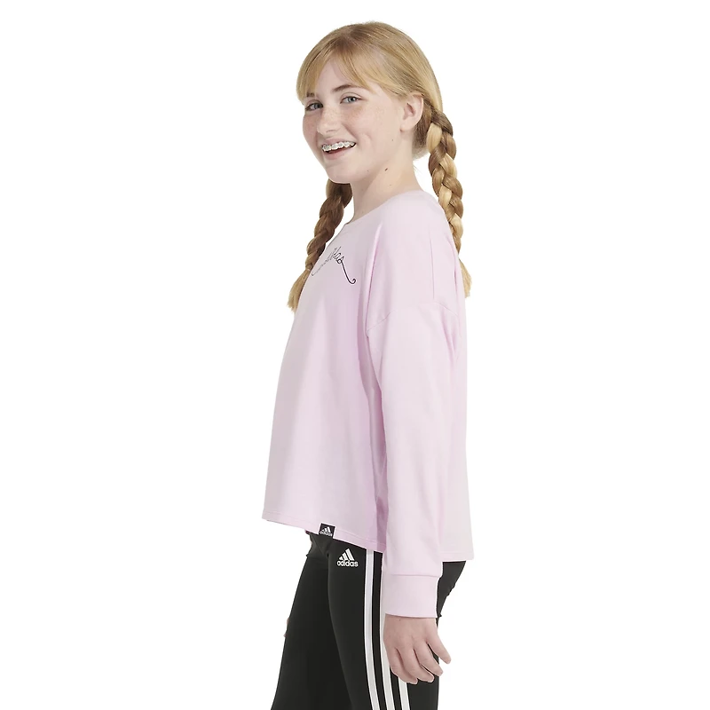 adidas Long Sleeve Waist Crew T-shirt