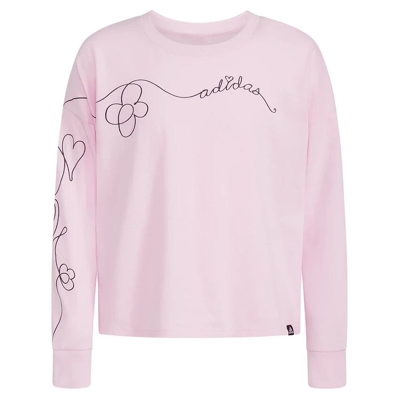 adidas Long Sleeve Waist Crew T-shirt