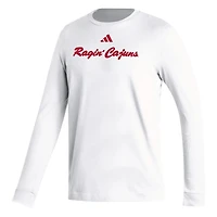 adidas Louisiana Ragin' Cajuns Vault Script Creator Long Sleeve T-Shirt
