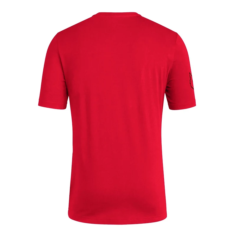 adidas Louisville Cardinals Fresh Wordmark T-Shirt