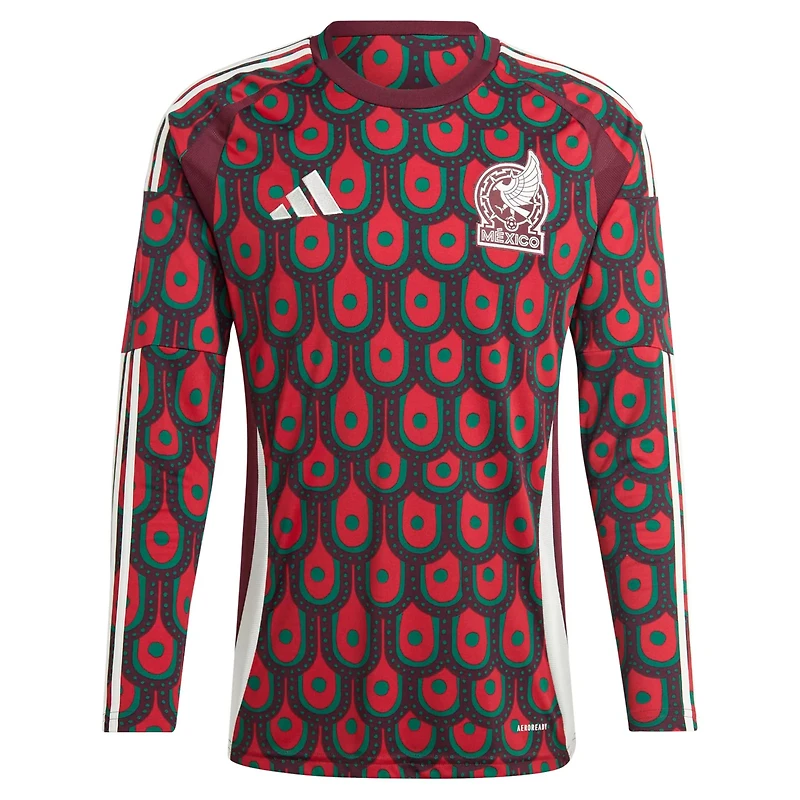 adidas Mexico National Team 2024 Home Replica Long Sleeve Jersey