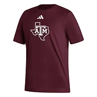 adidas Miami Hurricanes Logo Fresh T-Shirt